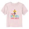 Toddler’s Baby Shark Kisses and Shark Wishes T-Shirt