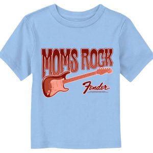 Toddler’s Fender Moms Rock Red Logo T-Shirt