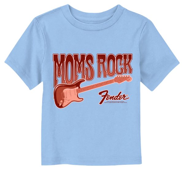 Toddler’s Fender Moms Rock Red Logo T-Shirt