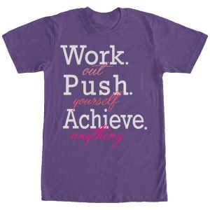 Women_s CHIN UP Achieve Anything Boyfriend Tee