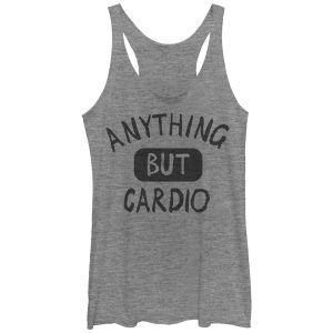 Women_s CHIN UP Anything But Cardio Racerback Tank Top