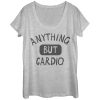 Women_s CHIN UP Anything But Cardio Scoop Neck