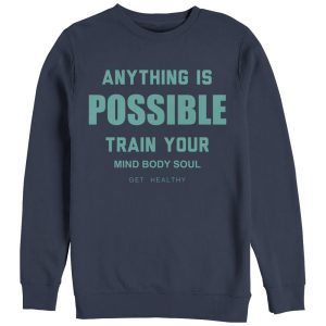 Women_s CHIN UP Anything is Possible Sweatshirt