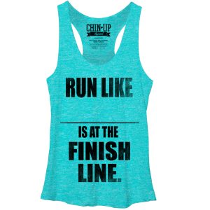 Women_s CHIN UP At the Finish Line Racerback Tank Top