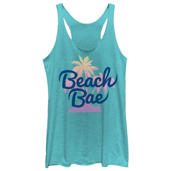 Women_s CHIN UP Beach Bae Racerback Tank Top