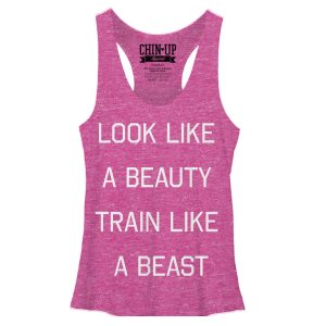 Women_s CHIN UP Beast Racerback Tank Top