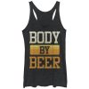 Women_s CHIN UP Body By Beer Racerback Tank Top