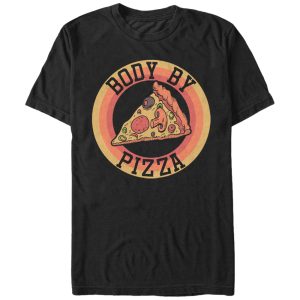 Women_s CHIN UP Body By Pizza Boyfriend Tee