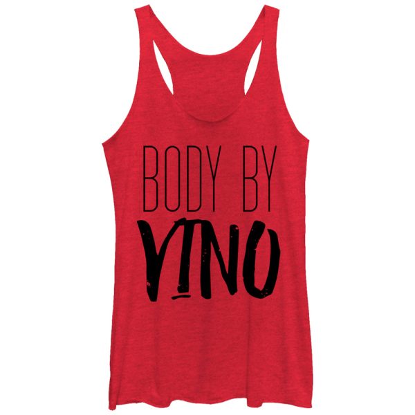 Women_s CHIN UP Body By Vino Racerback Tank Top