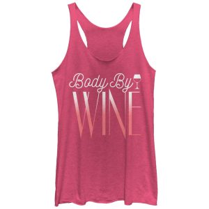 Women_s CHIN UP Body By Wine Racerback Tank Top