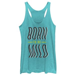 Women_s CHIN UP Born To Be Mild Racerback Tank Top