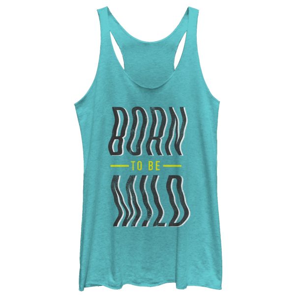 Women_s CHIN UP Born To Be Mild Racerback Tank Top