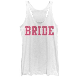 Women_s CHIN UP Bride Racerback Tank Top