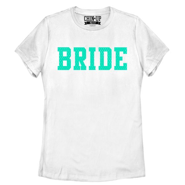 Women_s CHIN UP Bride T-Shirt