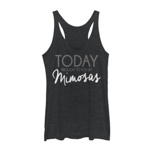 Women_s CHIN UP Brought to You by Mimosas Racerback Tank Top