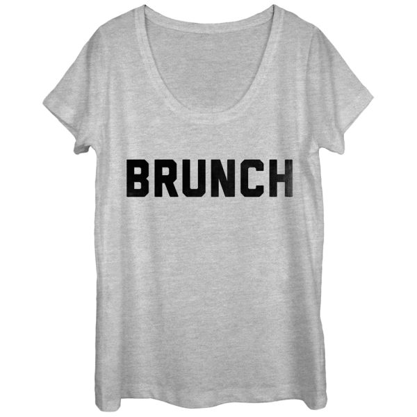 Women_s CHIN UP Brunch Scoop Neck