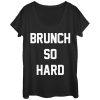 Women_s CHIN UP Brunch So Hard Scoop Neck