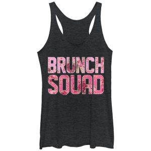 Women_s CHIN UP Brunch Squad Racerback Tank Top