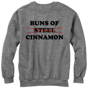 Women_s CHIN UP Buns of Cinnamon Sweatshirt