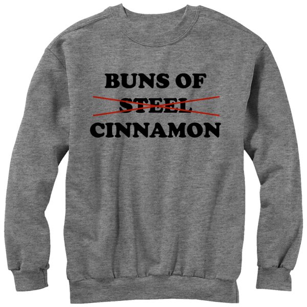 Women_s CHIN UP Buns of Cinnamon Sweatshirt