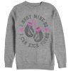 Women_s CHIN UP Bust Mine Kick Yours Sweatshirt