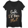 Women_s CHIN UP Cafe S_il Vous Plait Scoop Neck