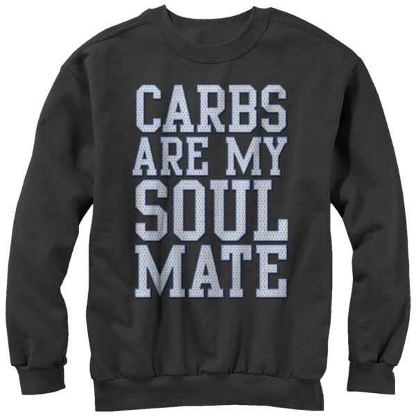 Women_s CHIN UP Carbs Are My Soulmate Sweatshirt