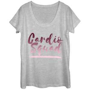 Women_s CHIN UP Cardio Squad Scoop Neck