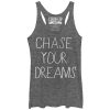 Women_s CHIN UP Chase Your Dreams Racerback Tank Top