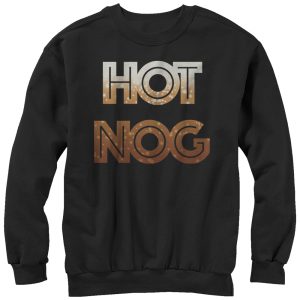 Women_s CHIN UP Christmas Hot Nog Sweatshirt