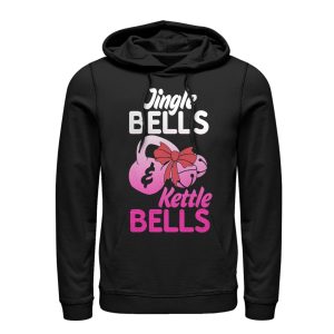 Women_s CHIN UP Christmas Jingle and Kettle Bells Pull Over Hoodie