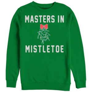 Women_s CHIN UP Christmas Mistletoe Master Sweatshirt