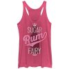 Women_s CHIN UP Christmas Sugar Rum Fairy Racerback Tank Top