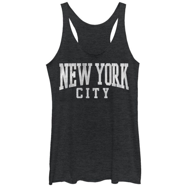 Women_s CHIN UP Classic New York City Racerback Tank Top