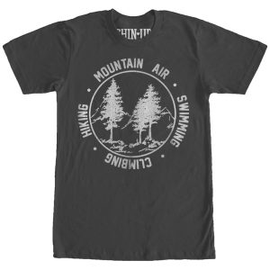 Women_s CHIN UP Climbing Hiking Mountain Air Boyfriend Tee