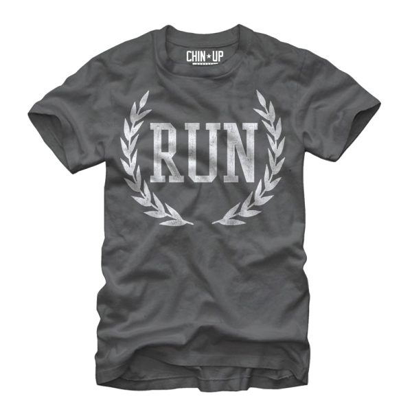 Women_s CHIN UP Crown of Laurel Run Boyfriend Tee