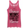 Women_s CHIN UP Dance Moms Hang Out at the Barre Racerback Tank Top