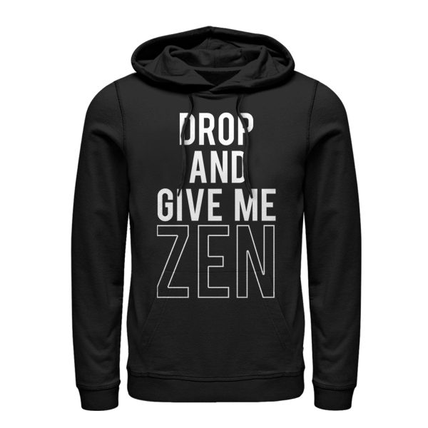 Women_s CHIN UP Drop and Give Me Zen Pull Over Hoodie