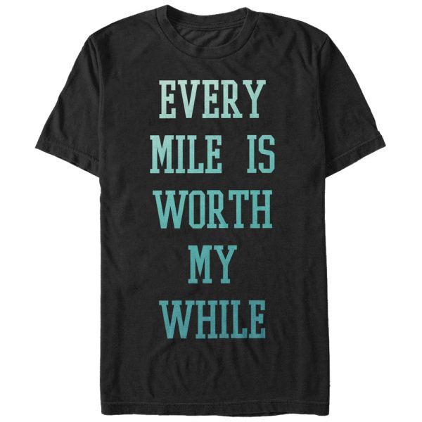 Women_s CHIN UP Every Mile Worth My While Boyfriend Tee