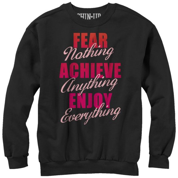 Women_s CHIN UP Fear Nothing Sweatshirt