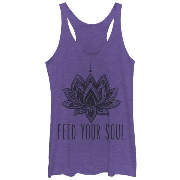 Women_s CHIN UP Feed Your Soul Racerback Tank Top