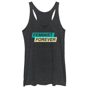 Women_s CHIN UP Feminist Forever Racerback Tank Top