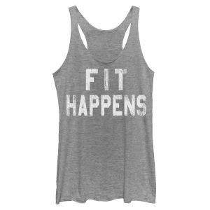 Women_s CHIN UP Fit Happens Racerback Tank Top