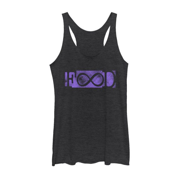 Women_s CHIN UP Food Infinity Racerback Tank Top