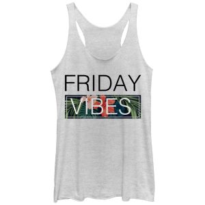 Women_s CHIN UP Friday Vibes Racerback Tank Top