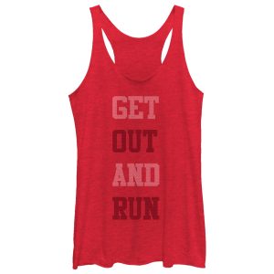 Women_s CHIN UP Get Out and Run Racerback Tank Top