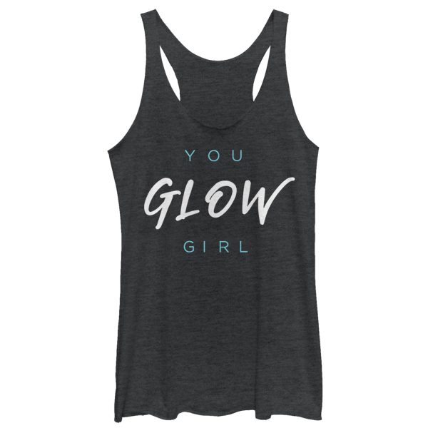 Women_s CHIN UP Glow Girl Racerback Tank Top