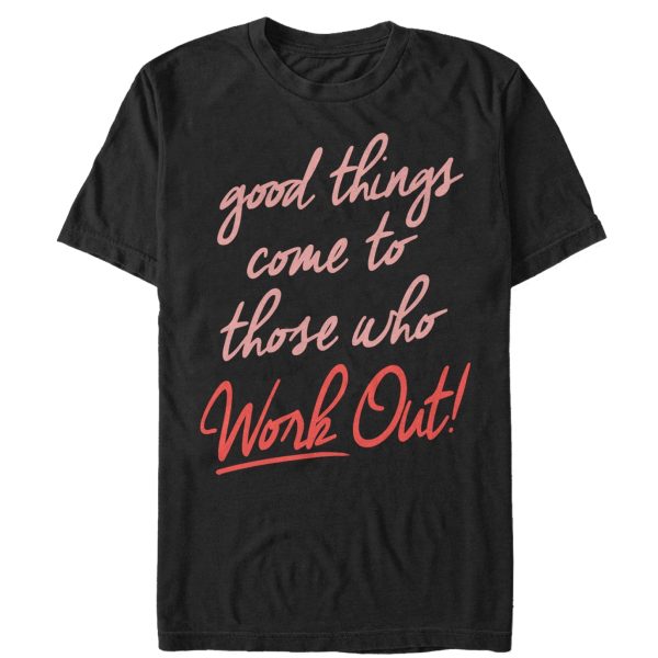 Women_s CHIN UP Good Things Boyfriend Tee