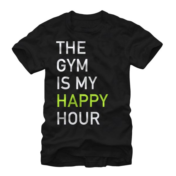 Women_s CHIN UP Gym Happy Hour Boyfriend Tee