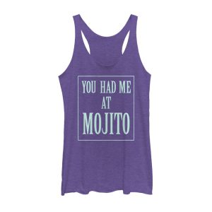 Women_s CHIN UP Had Me at Mojito Racerback Tank Top